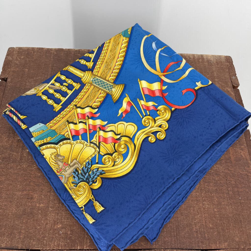 Hermes Luna Park Scarf
