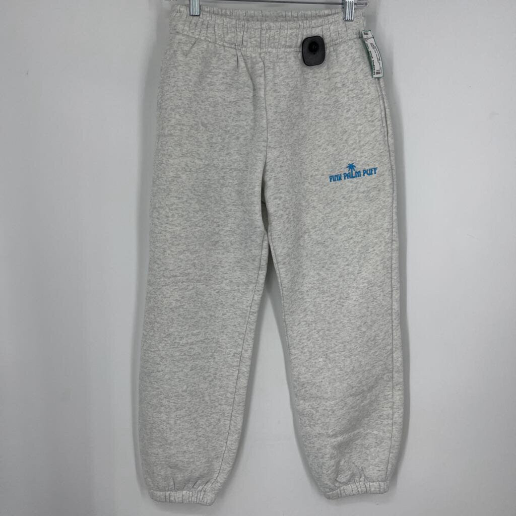 Pink Palm Puff Sweatpants