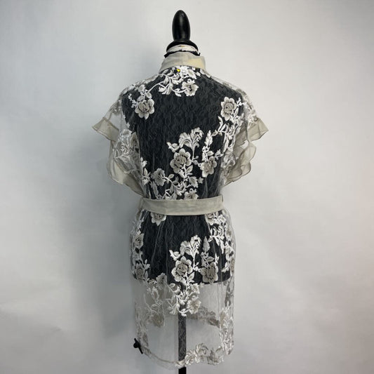 Rya Embroidered Lace Kimono