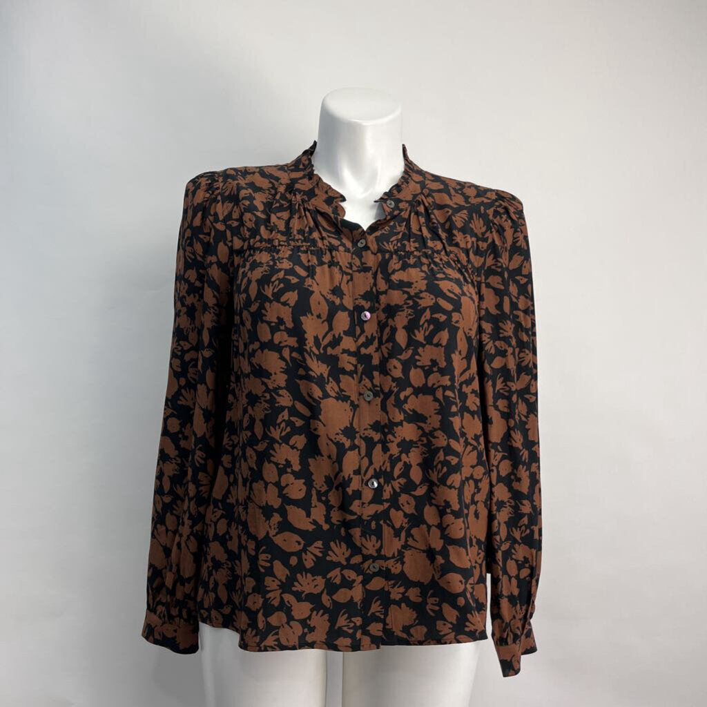 Rails L/s Floral Shirt