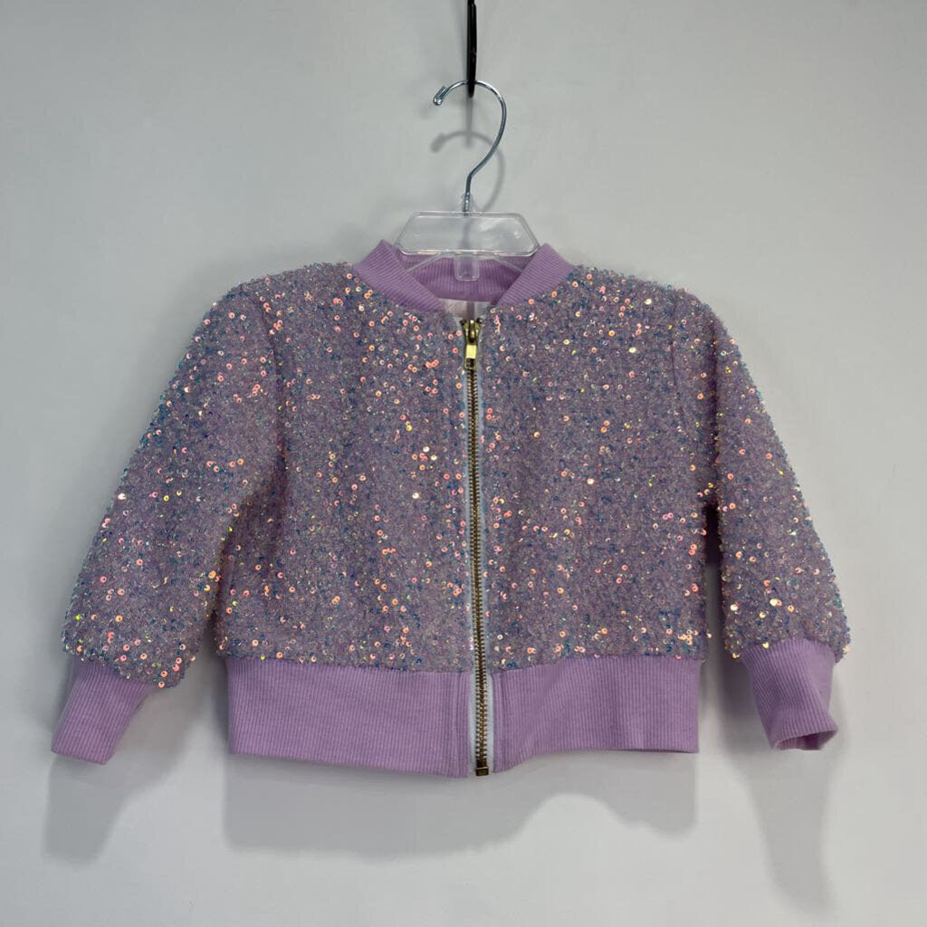 Mila & Rose Sequin Bomber
