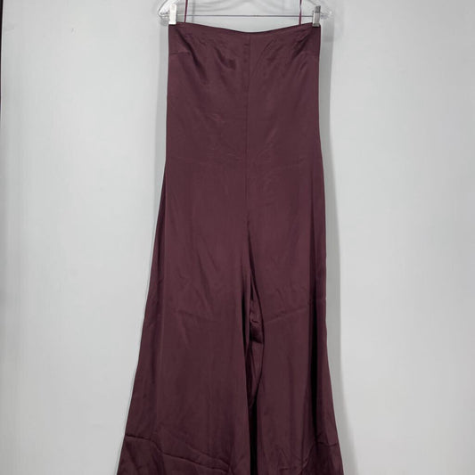 by Anthropologie strapless Jumpsuit