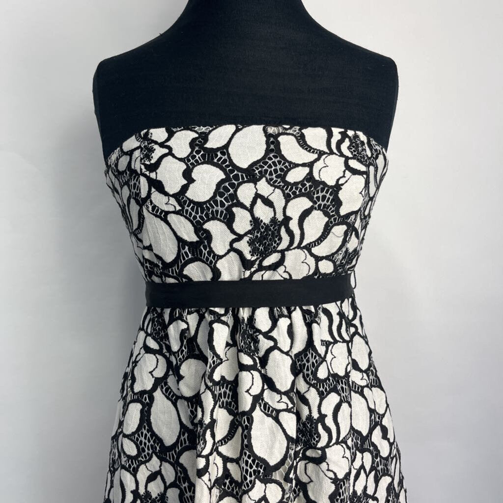 Motherhood Strapless Floral Dress