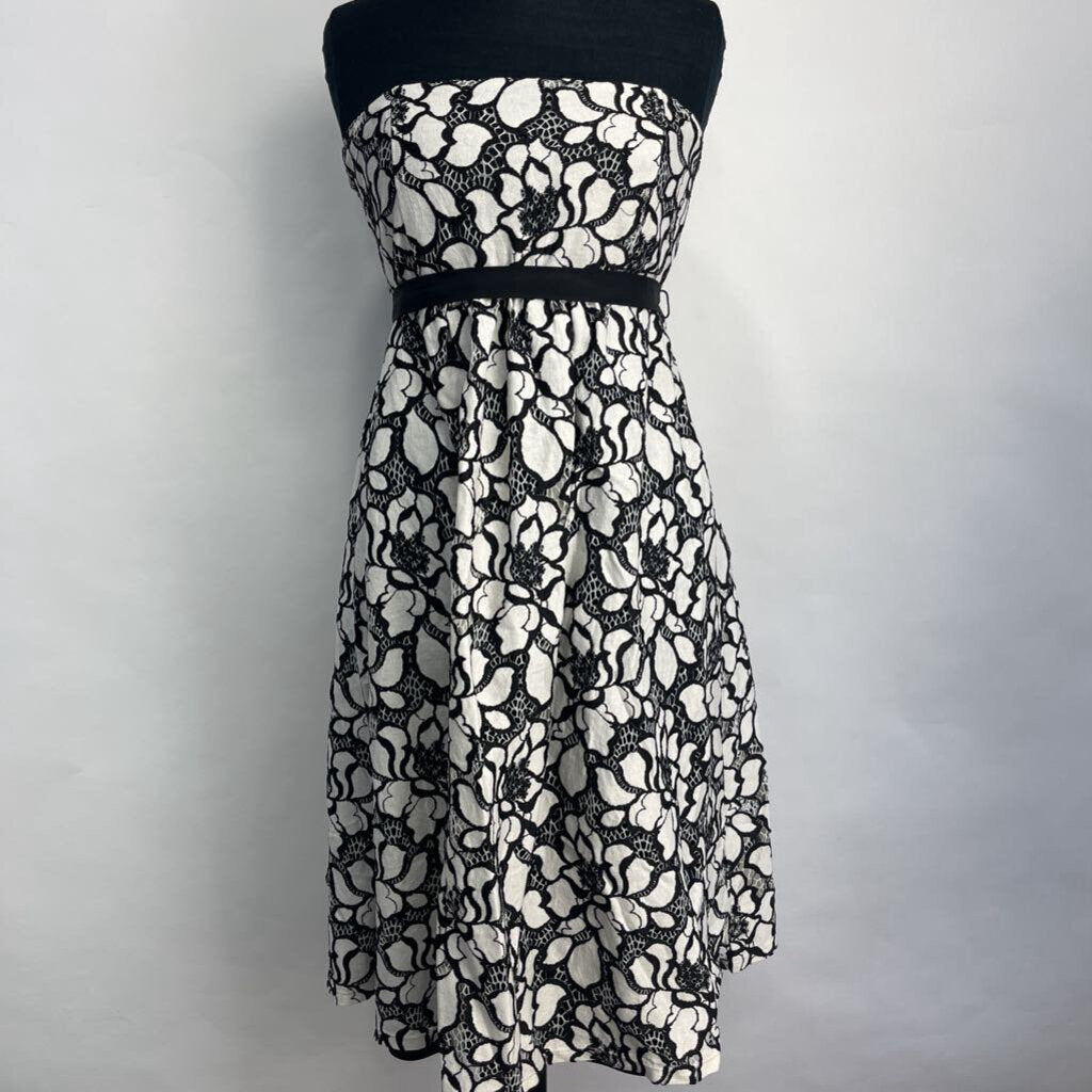 Motherhood Strapless Floral Dress