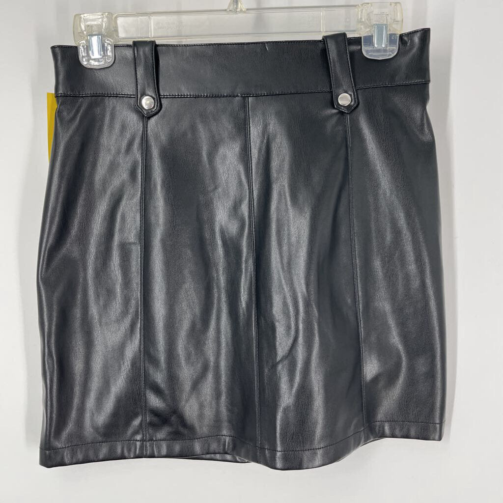 Industry Faux Leather Mini Skirt