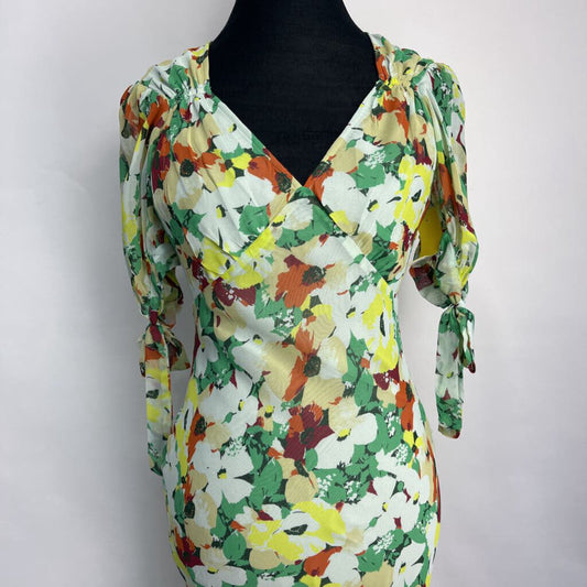 Anthropologie Floral Maxi Dress