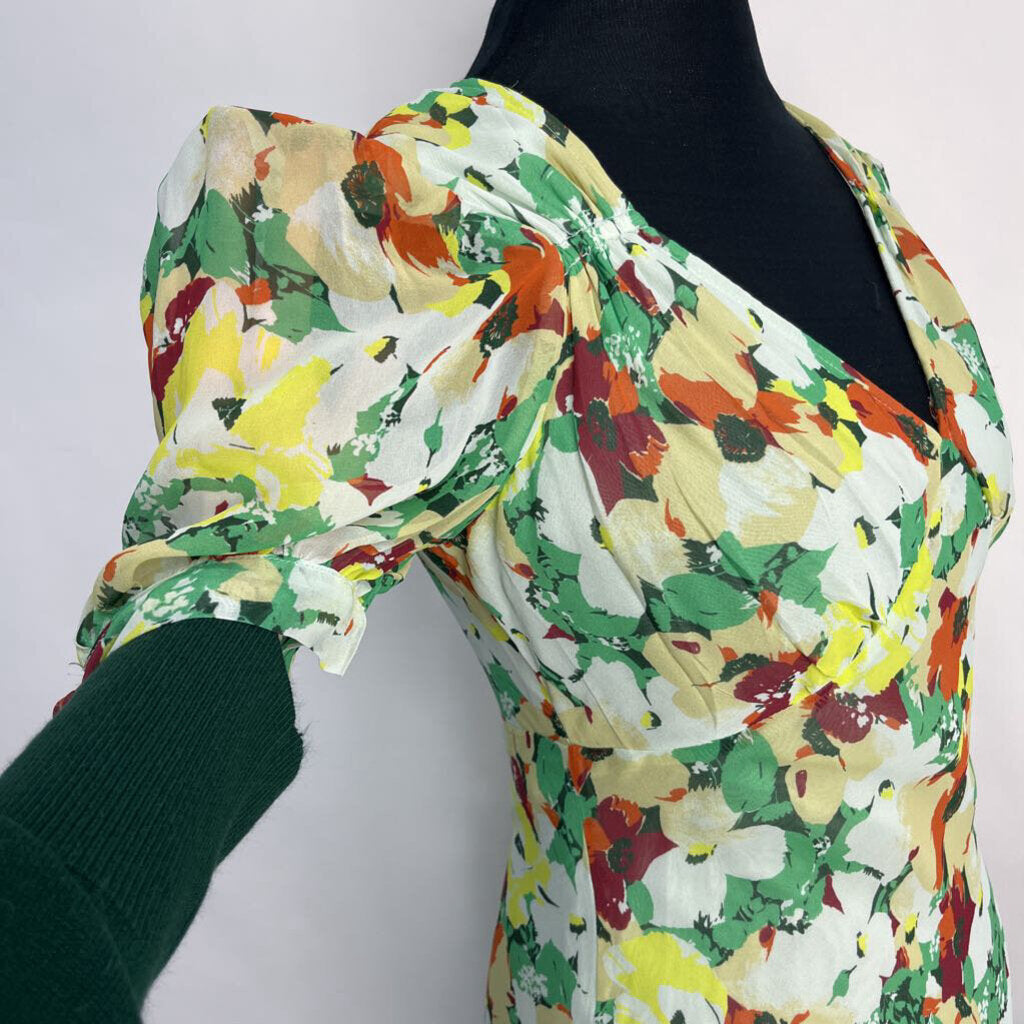 Anthropologie Floral Maxi Dress