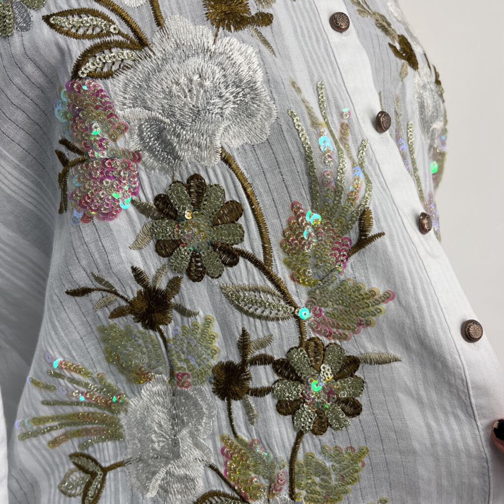 Aratta Silent Journey L/s Floral Shirt