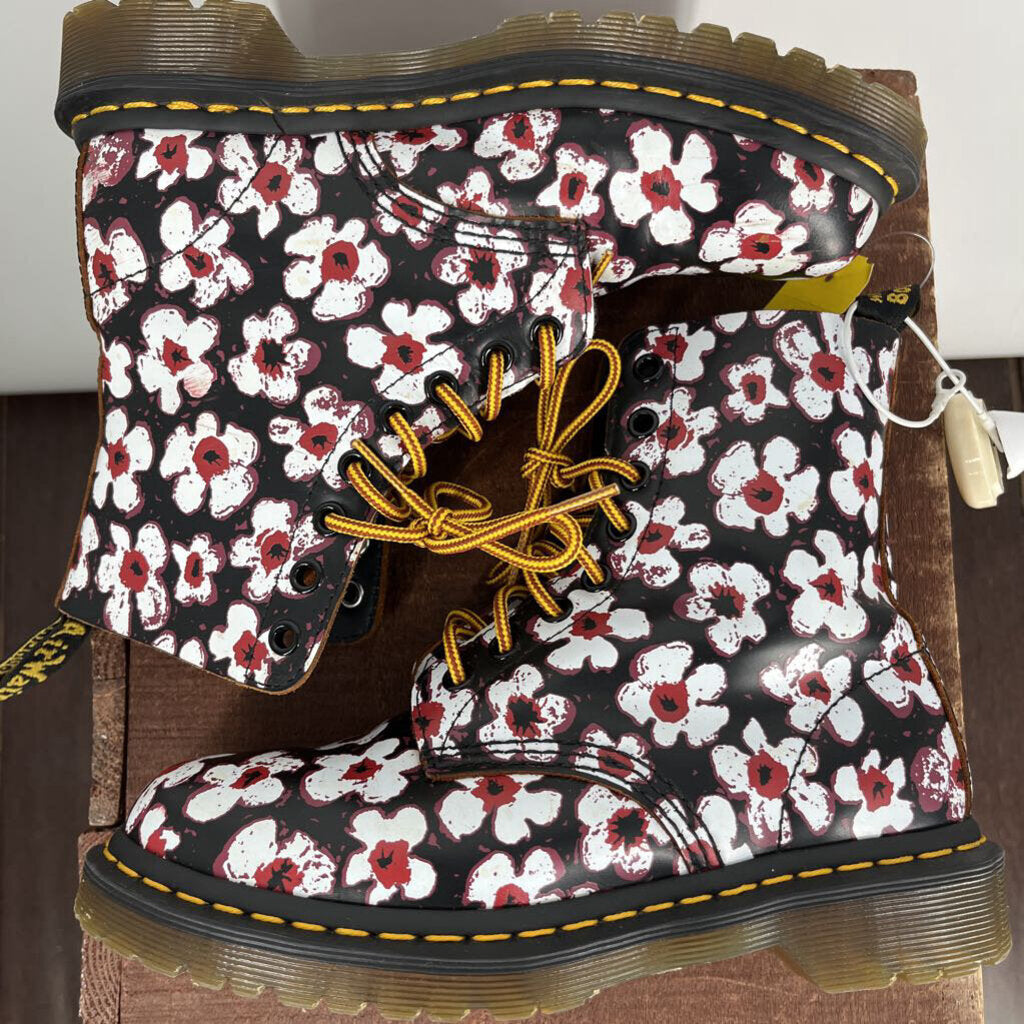 Dr. Martens Floral Boots