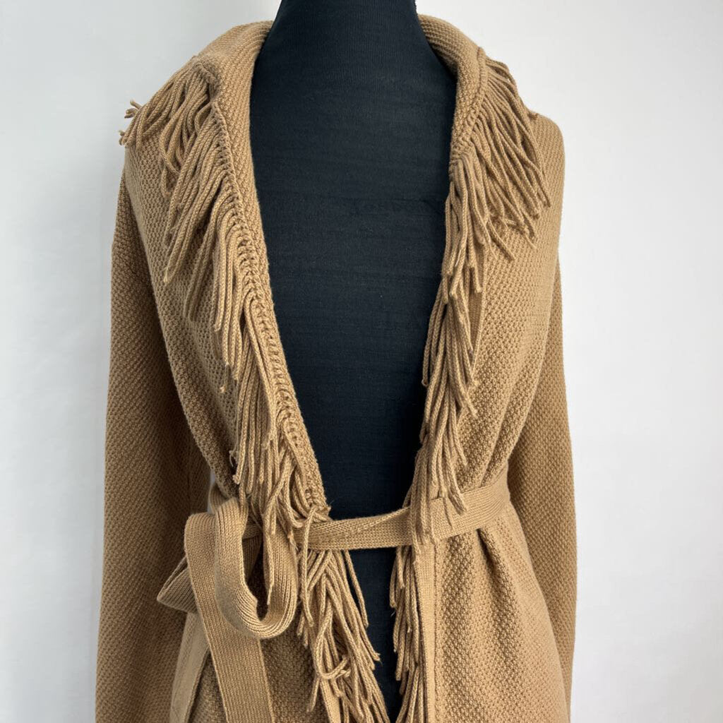 J. Jill L/s Fringed Cardigan