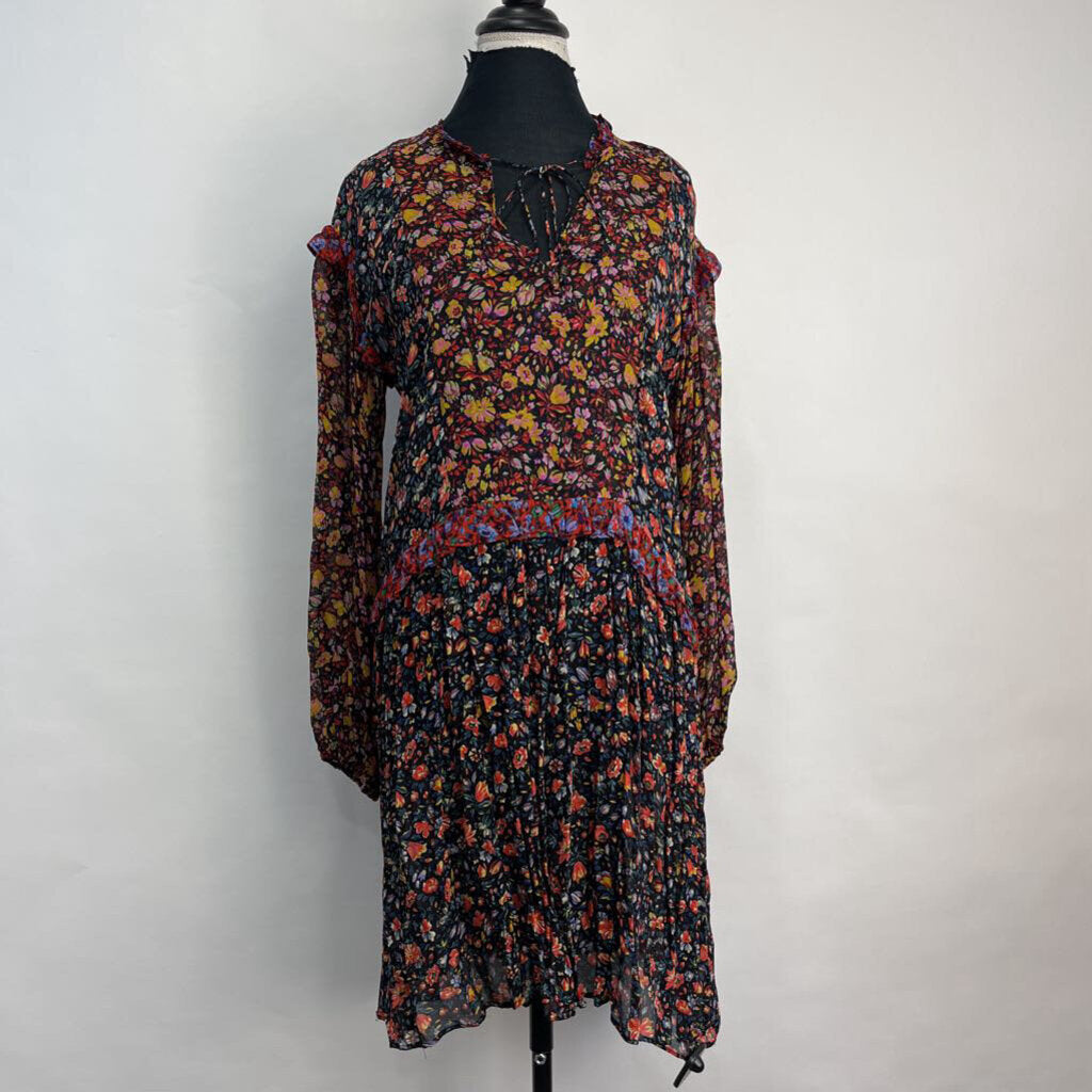 Anthropologie L/s Floral Dress