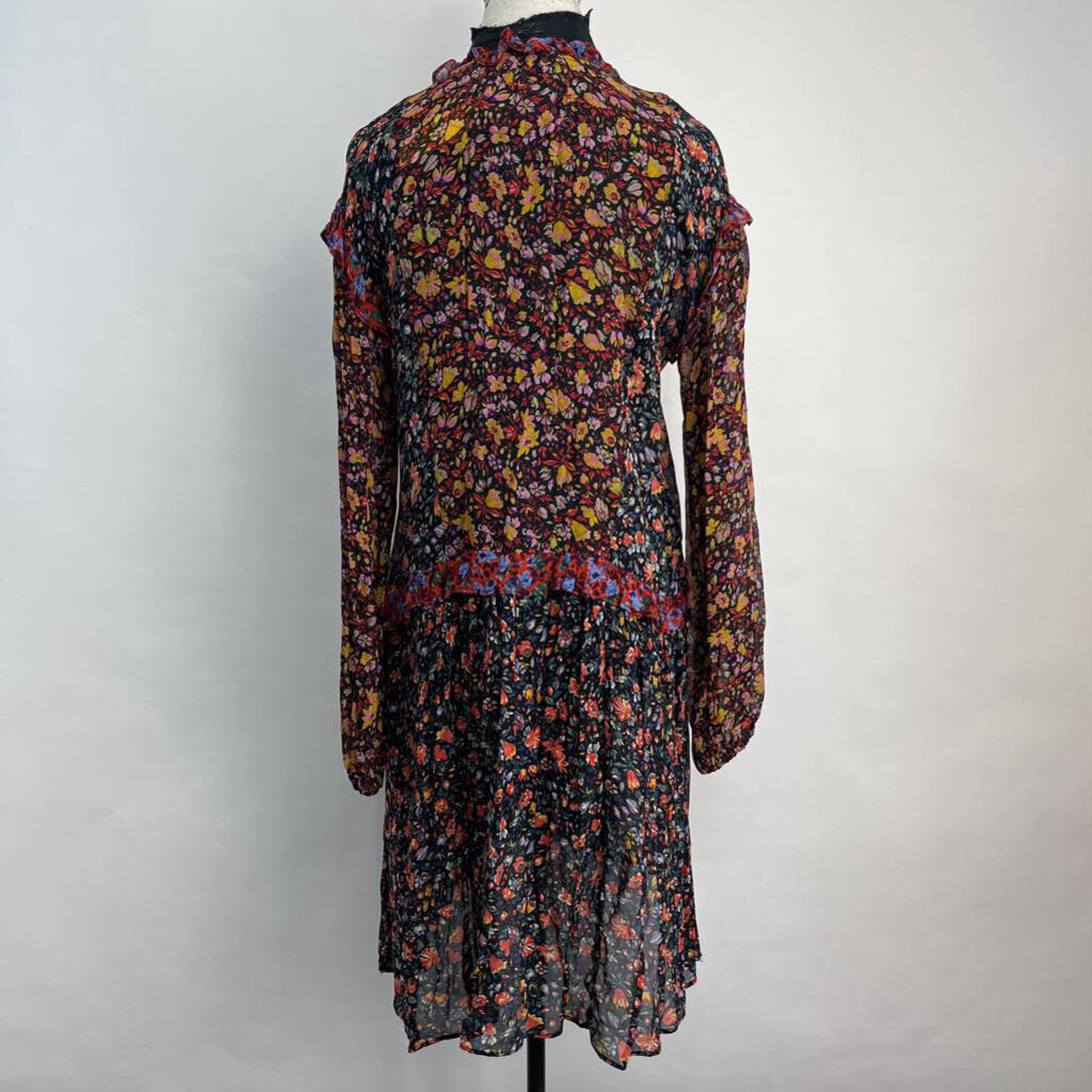 Anthropologie L/s Floral Dress