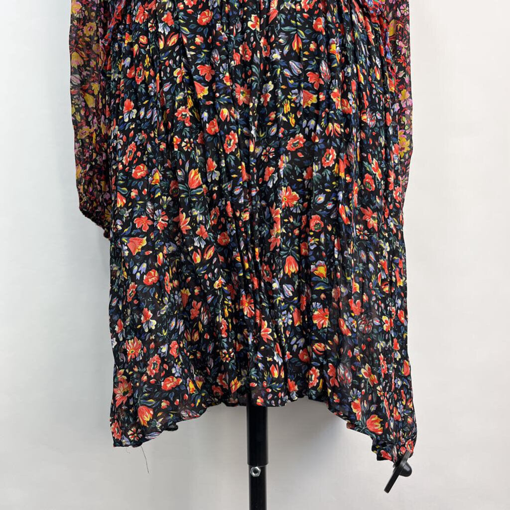 Anthropologie L/s Floral Dress