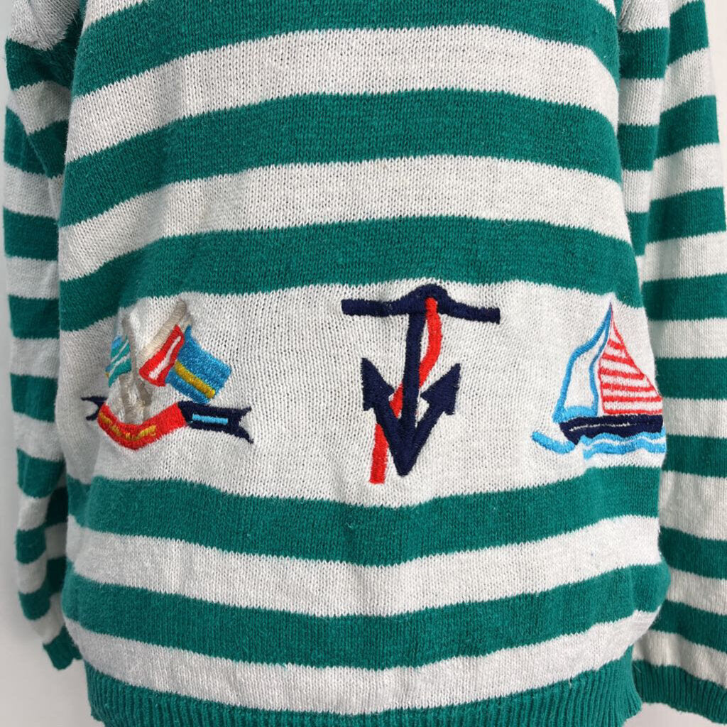 Intentions L/s Stripe Sweater