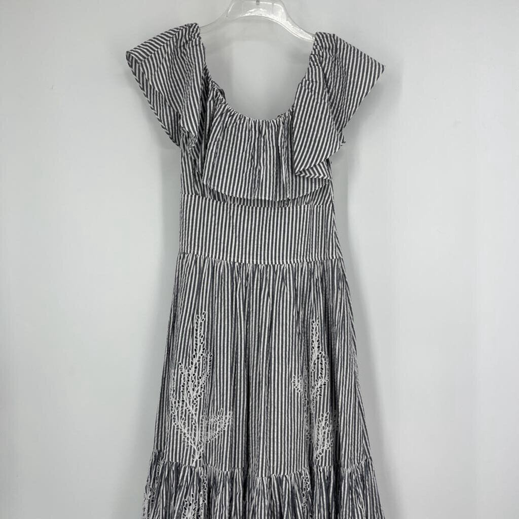 Tory Burch Seersucker Eyelet Dress