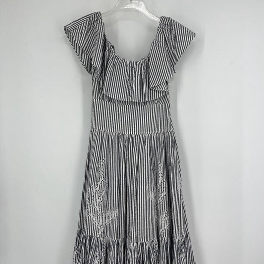 Tory Burch Seersucker Eyelet Dress