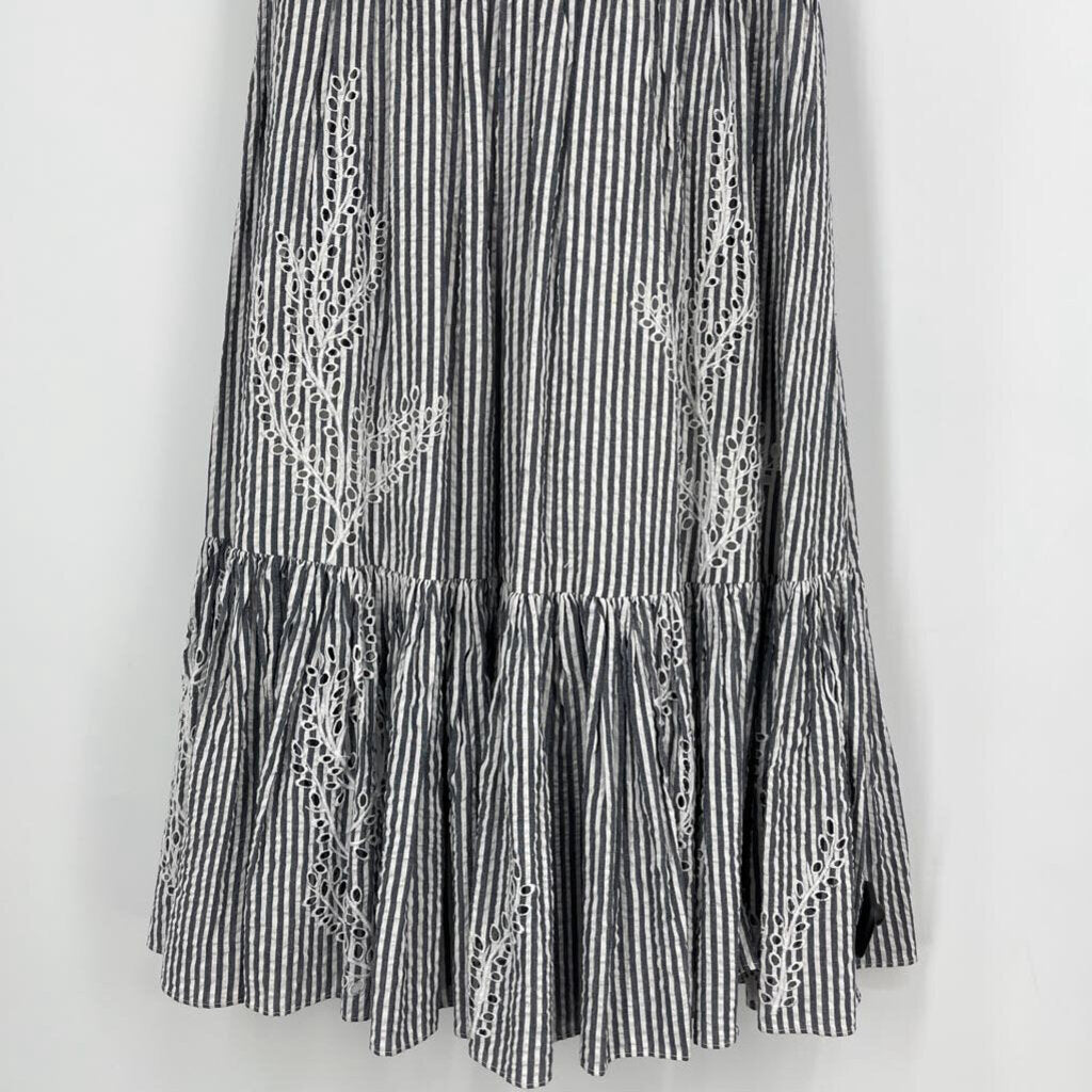 Tory Burch Seersucker Eyelet Dress