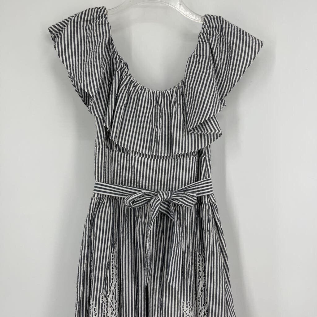 Tory Burch Seersucker Eyelet Dress