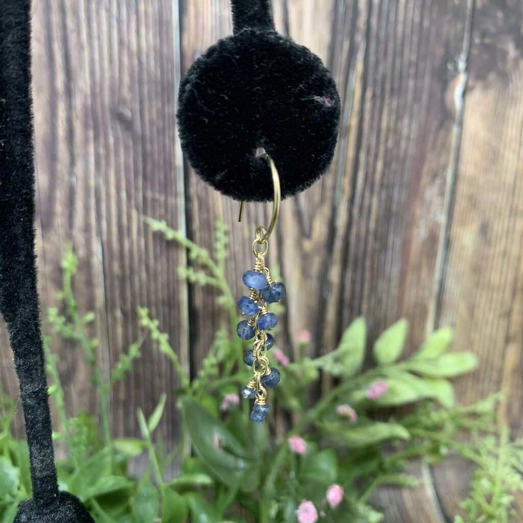 Evan Knox Designs Sapphire Earrings