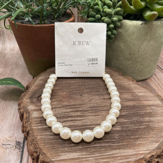 JCrew Pearl Bag Charm