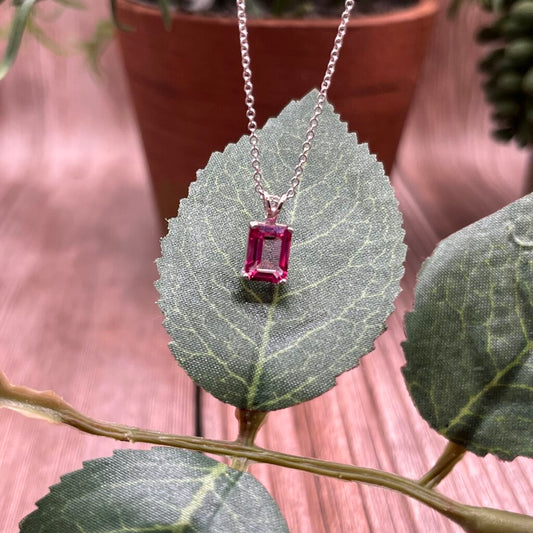 Sterling Gem Necklace