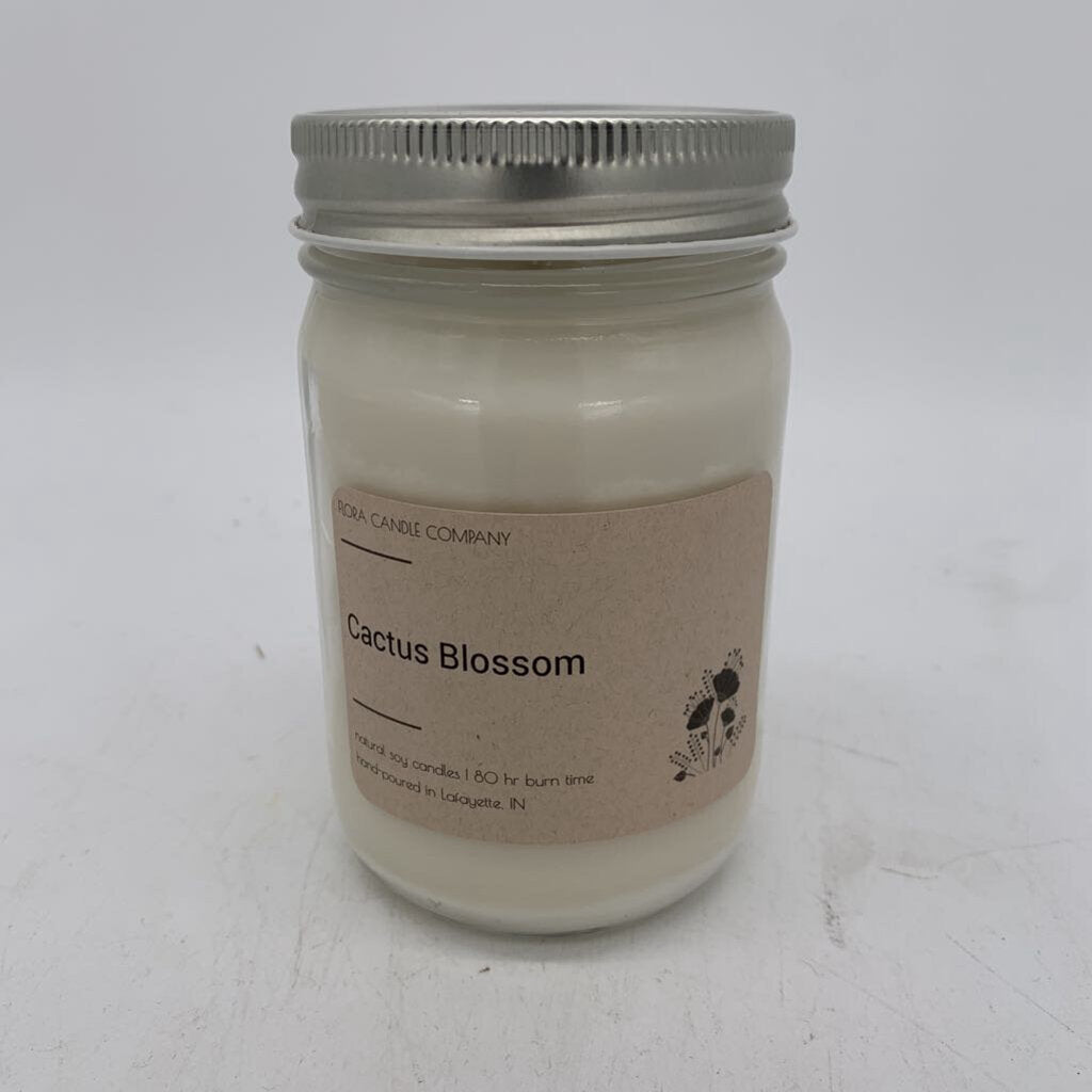 Cactus Blossom 12oz Mason Jar Candle