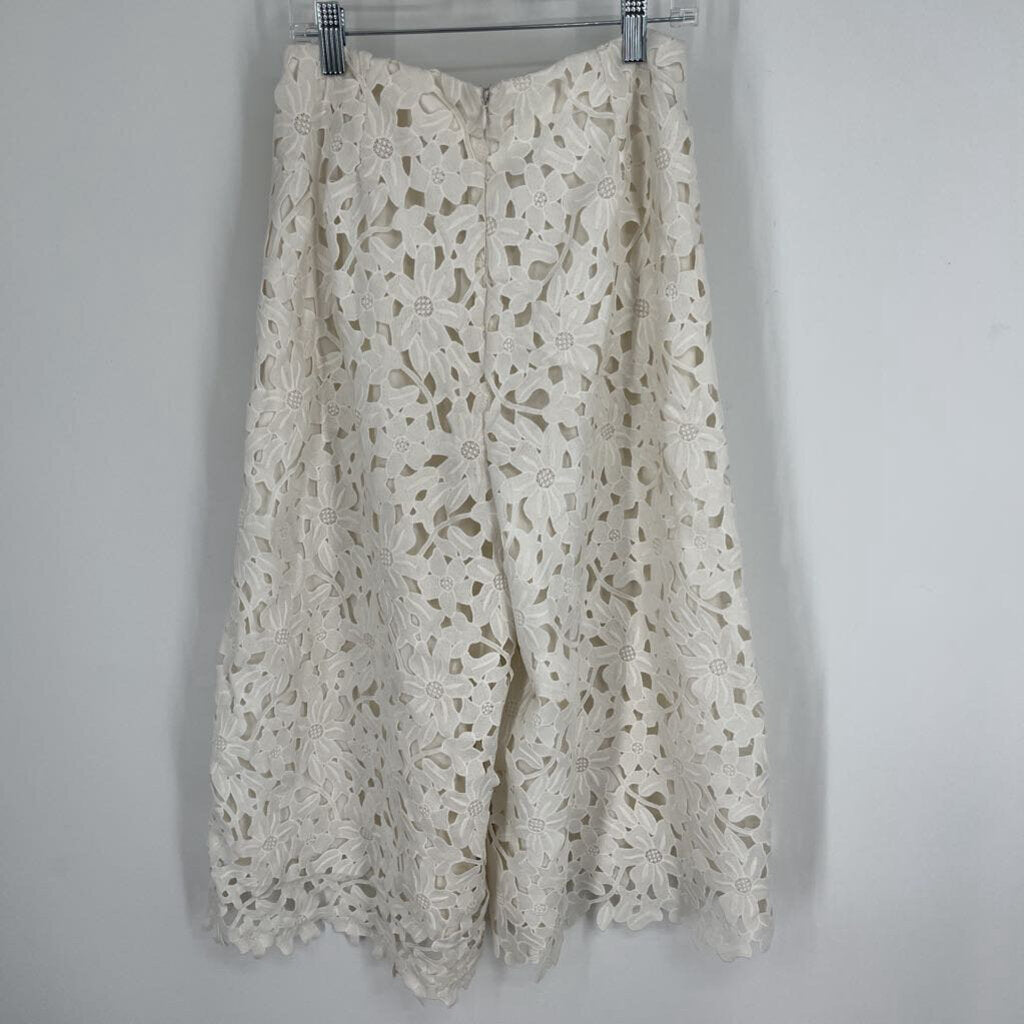 Line & Dot Floral Culotte