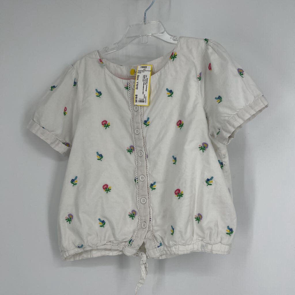 Boden S/s Embroidered Shirt