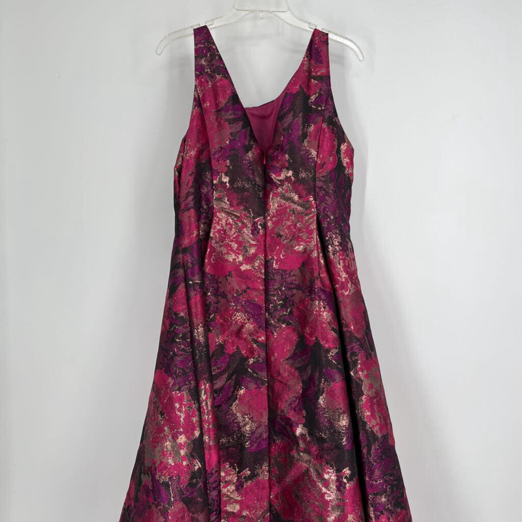 Adrianna Papell Sleeveless Floral Dress