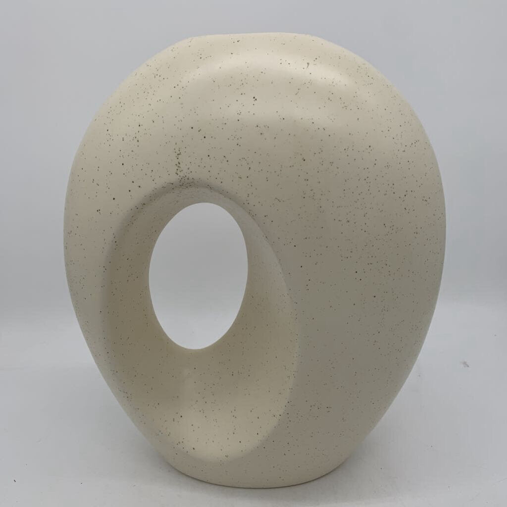 Ceramic O Vase
