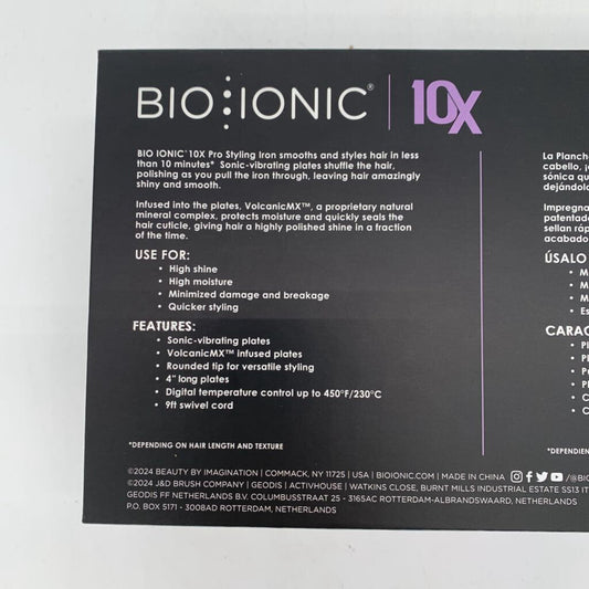 Bio Ionic 10X Flat Iron