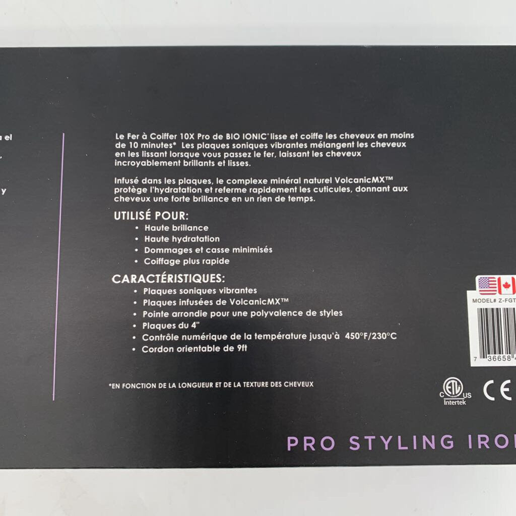 Bio Ionic 10X Flat Iron