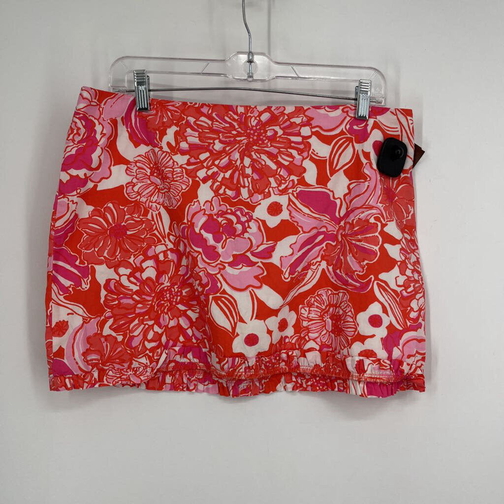 Lilly Pulitzer Floral Mini Skirt