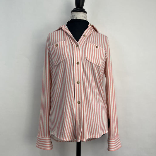 Faherty L/s Striped Flannel Shirt