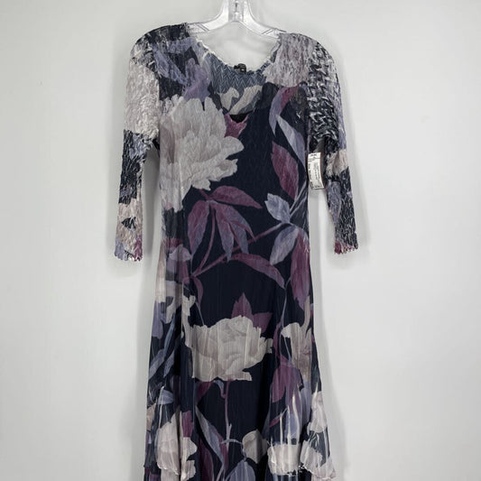 Komarov 3/4 Slv 2pc Maxi Dress