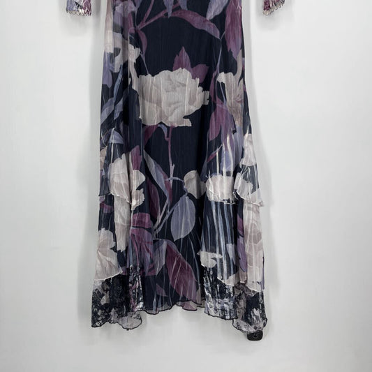 Komarov 3/4 Slv 2pc Maxi Dress