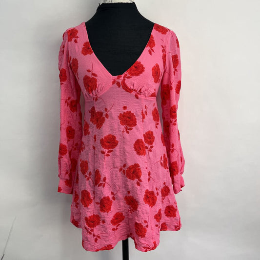 Crystal Doll L/s Floral Dress