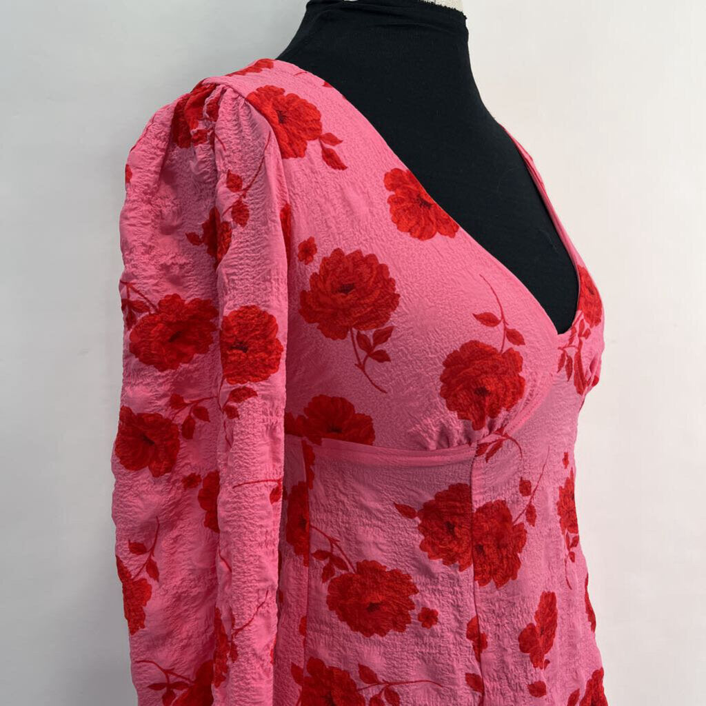 Crystal Doll L/s Floral Dress