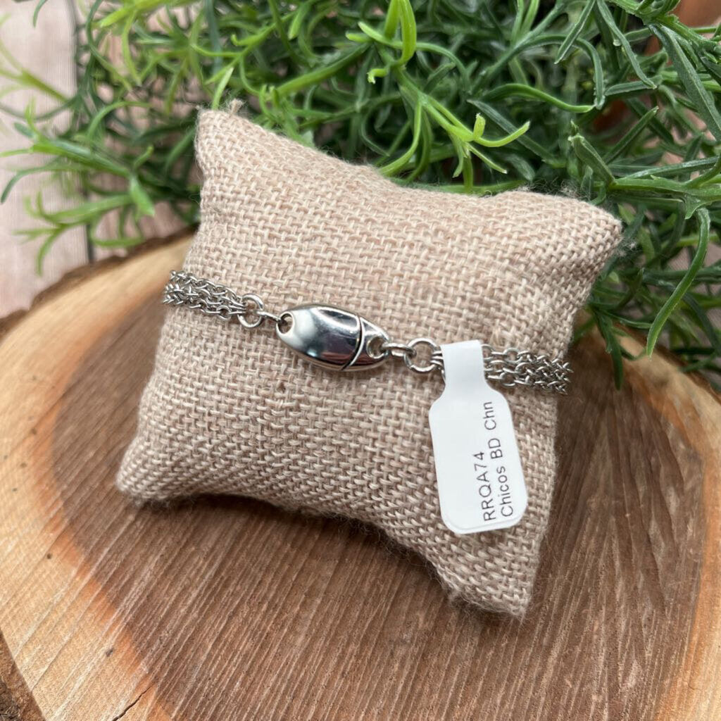 Chicos Crystal Bead Bracelet