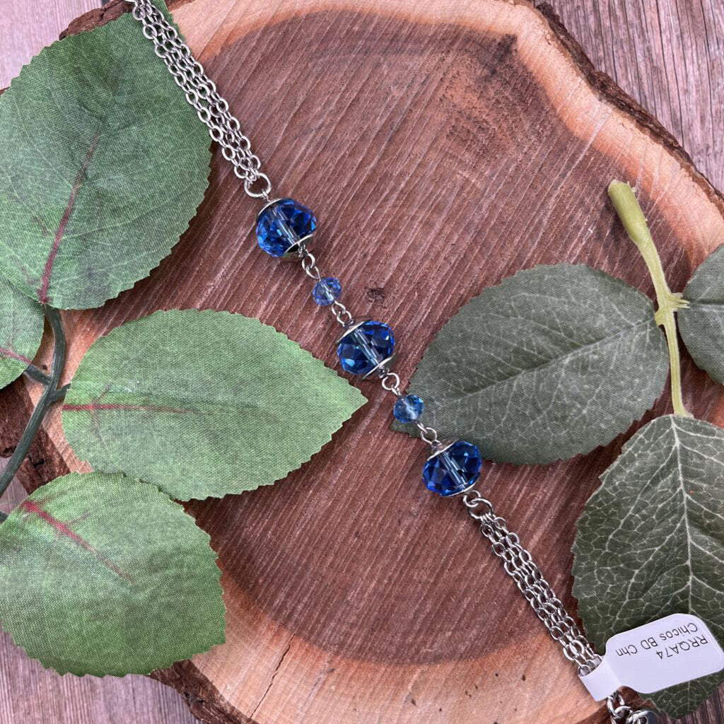 Chicos Crystal Bead Bracelet