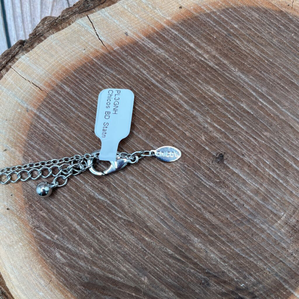 Chicos Crystal Beads Necklace