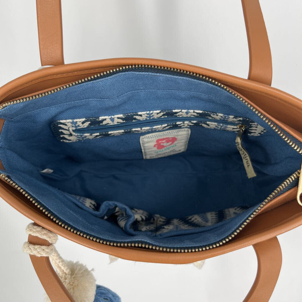 Spartina Floral Tote