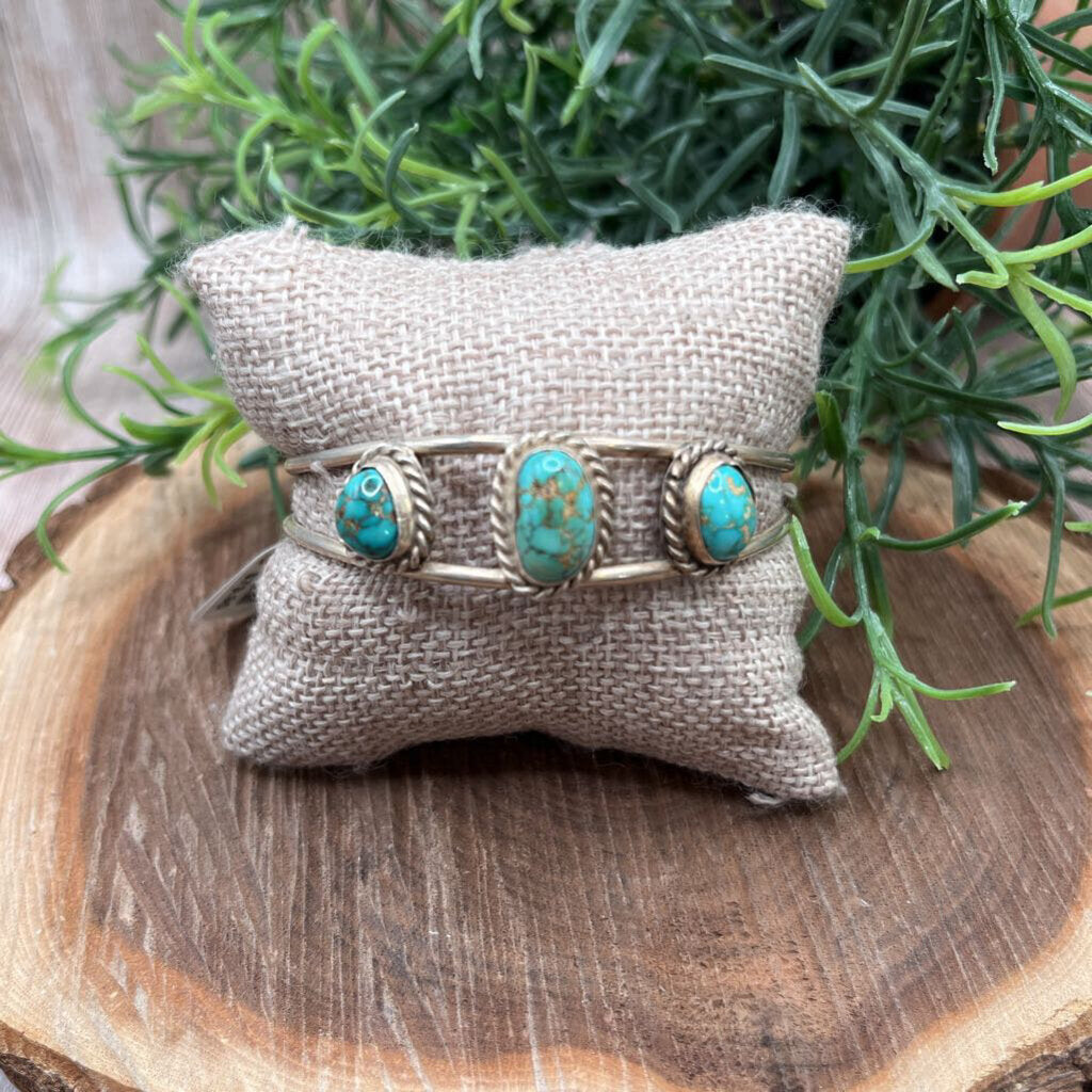 Sterling Turquoise Cuff