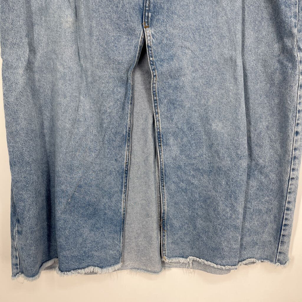 Pilcro denim maxi Skirt