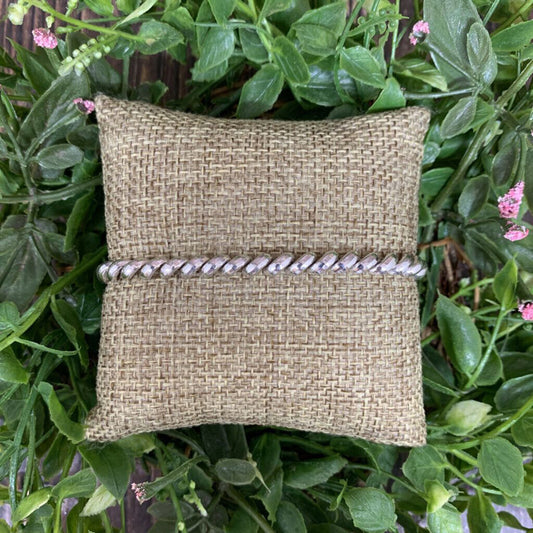 14k WG Links Bracelet