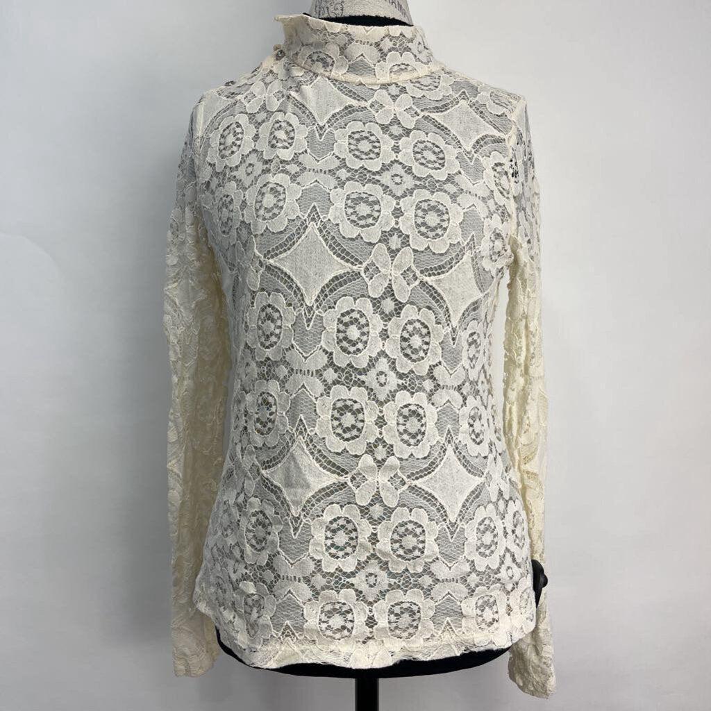 Maeve L/s Lace Shirt