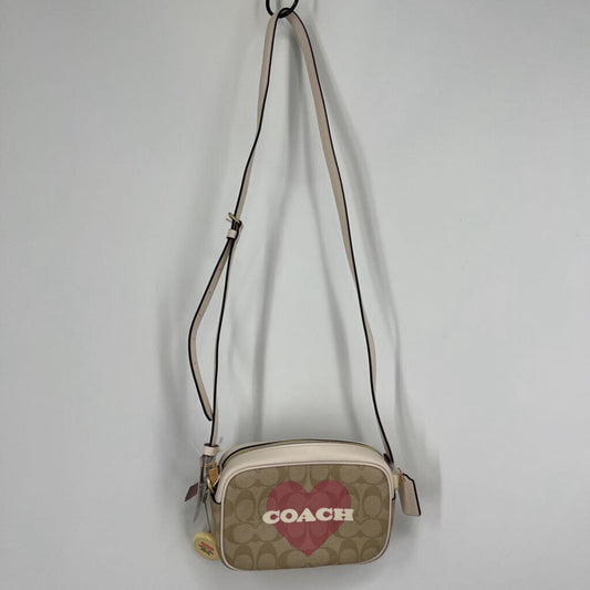 Coach Signature Heart Crossbody