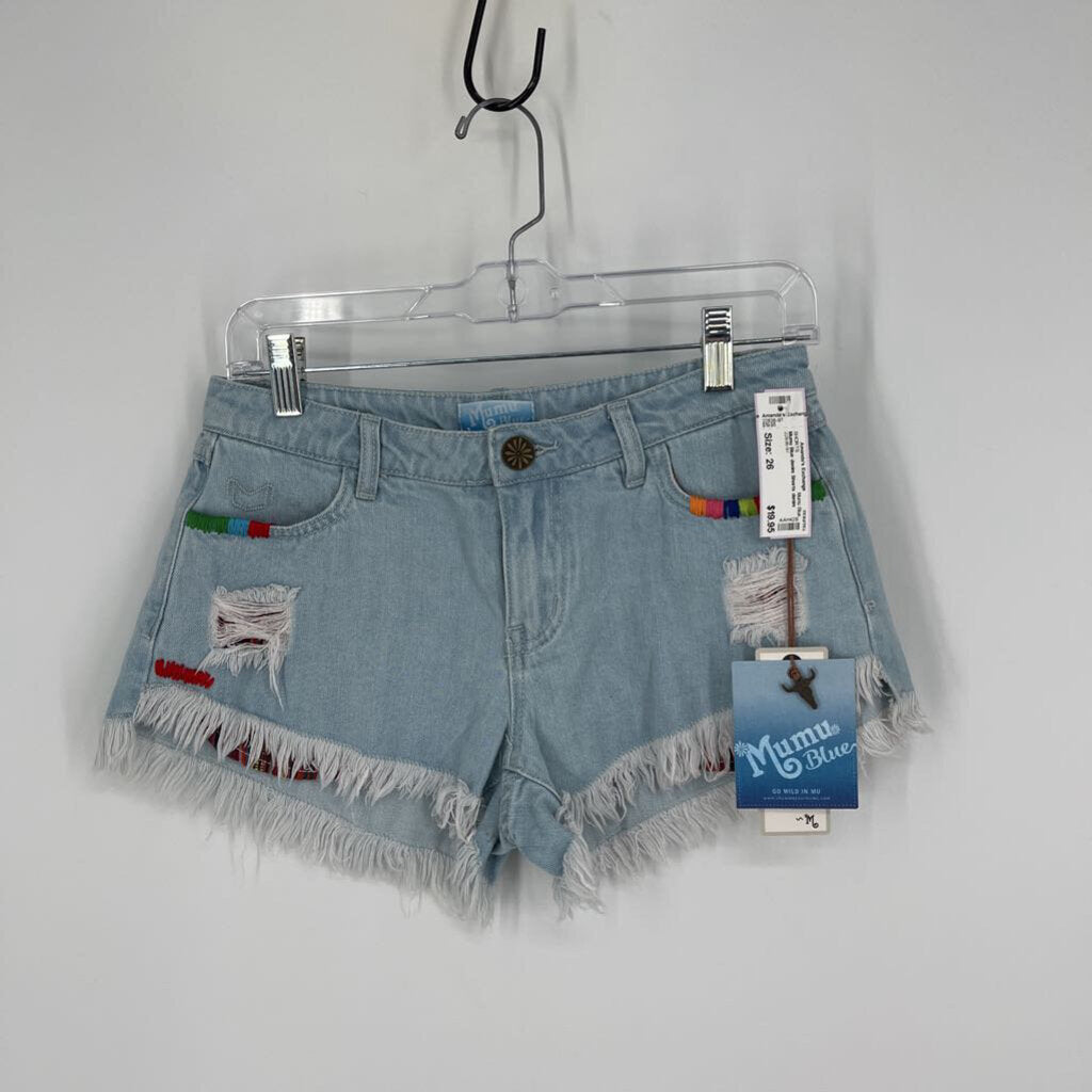 Mumu Blue denim Shorts