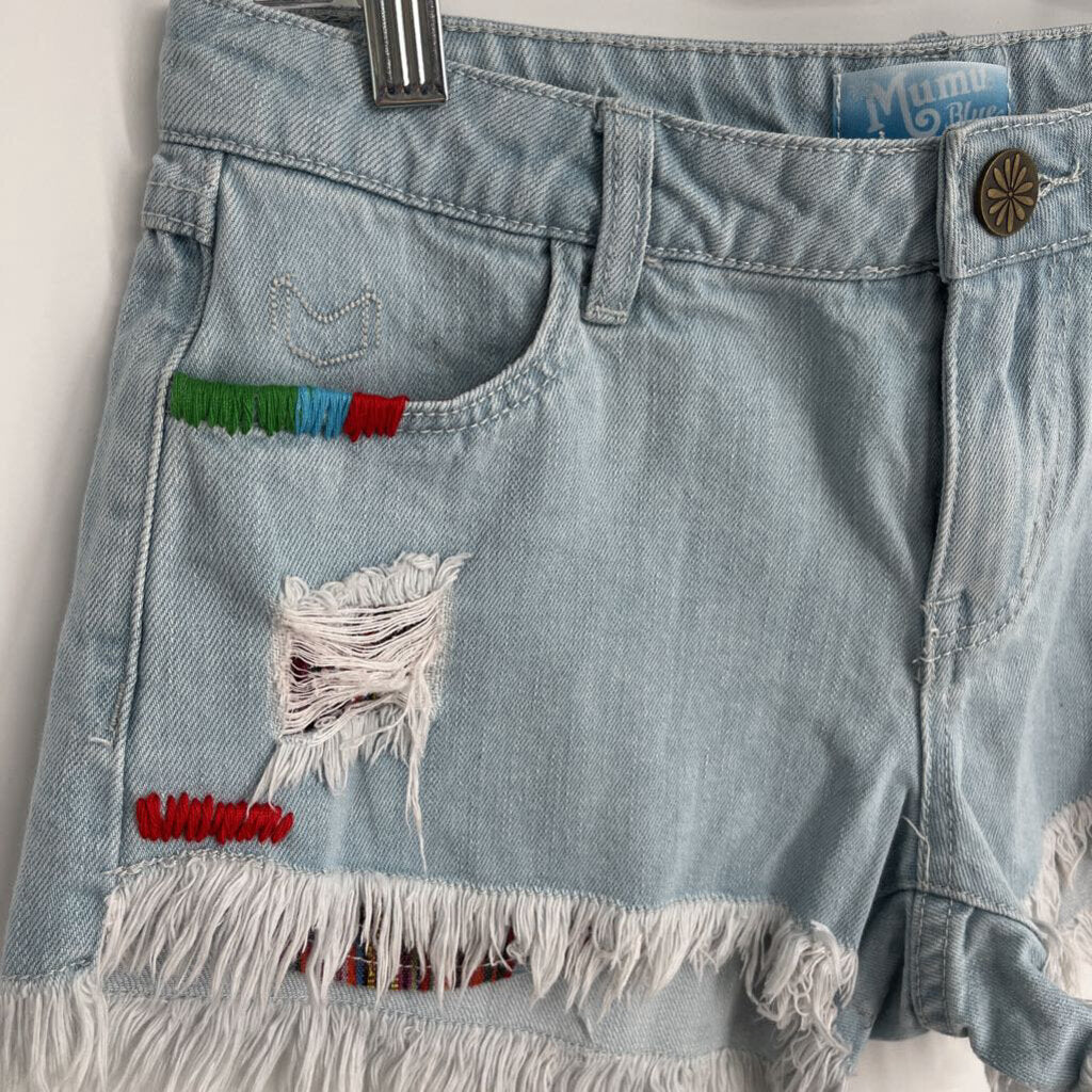 Mumu Blue denim Shorts