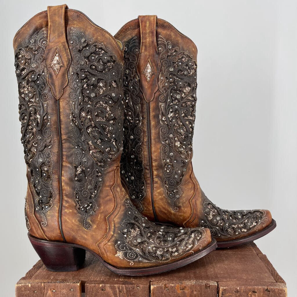 Corral Rhinestone Cowboy Boots